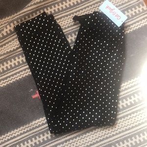 NWT Cat & Jack Girls Sweatpants Gold/Black